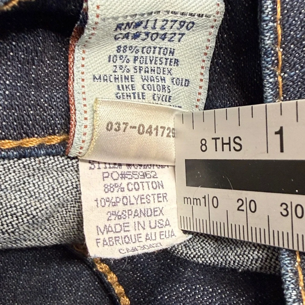 Y2K Vintage True Religion Joey Twisted Flare Dark Wash Low Rise 29W 31L Jeans - Picture 11 of 14